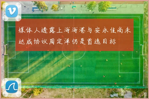 媒体人透露上海海港与安永佳尚未达成协议周定洋仍是首选目标